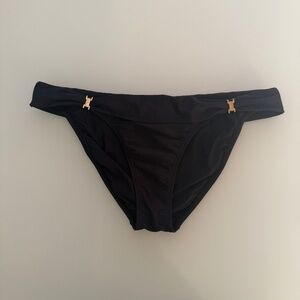 ViX Paula Hermanny Black Bikini Bottom Size L
